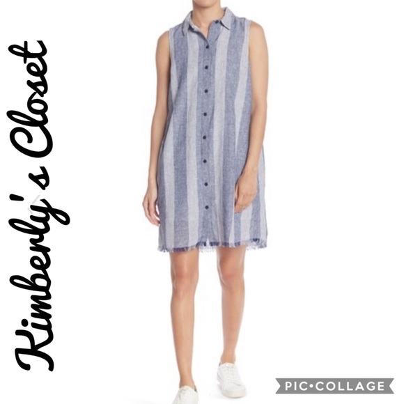 💕BEACH LUNCH LOUNGE COLLECTION💕 Shirt Dress - Picture 1 of 9